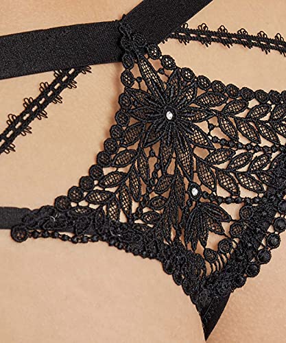 aubade-sweet-addiction-p026t-string-satin-slip image 5