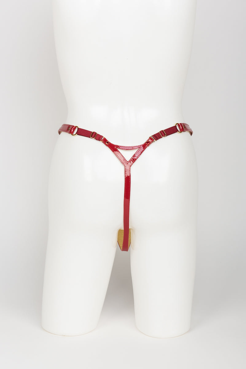 fr-ulein-kink-red-hot-string-tanga-s-m-rot-lackleder image 5