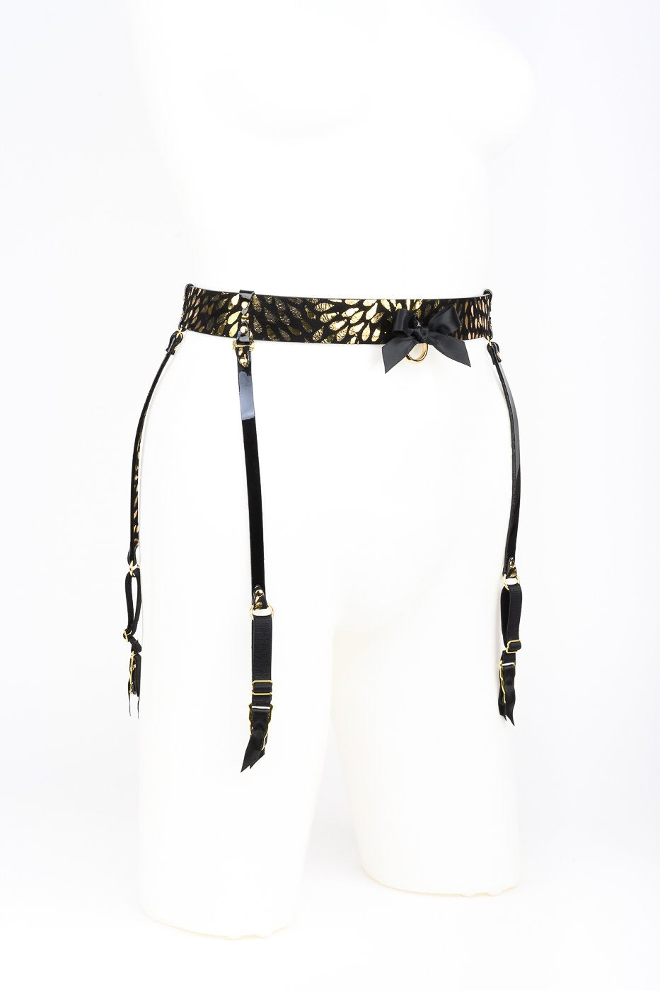 fr-ulein-kink-deluxe-strapsg-rtel-leder-schwarz-gold image 5