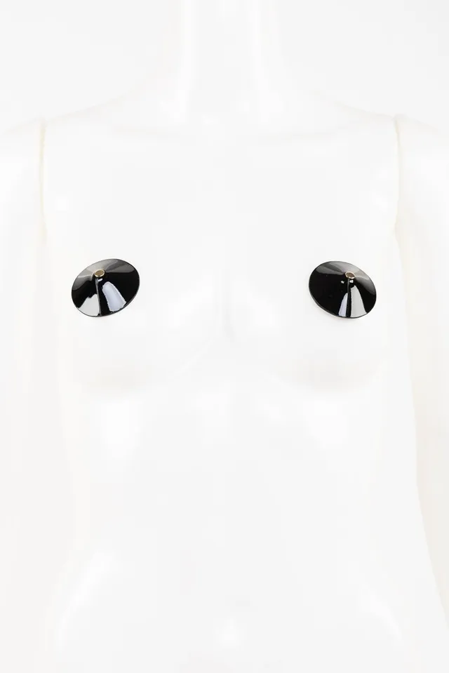 fr-ulein-kink-ricco-pasties-nippelcover-lack-schwarz-gold image 1