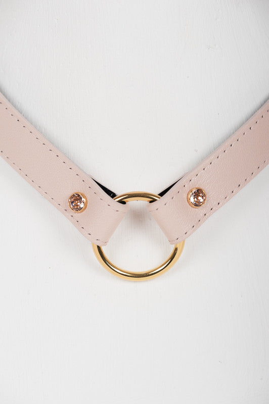 fr-ulein-kink-ch-rie-lead-halsband-leine-rosa-schwarz image 4