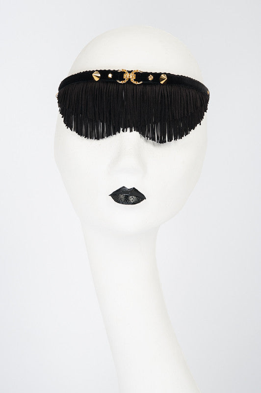 fraulein-kink-noir-blindfold-augenbinde-schwarz-mit-fransen image 3