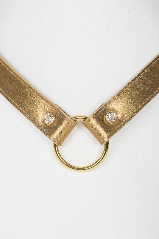 fr-ulein-kink-lavish-lead-collar-halsband-bronze image 2