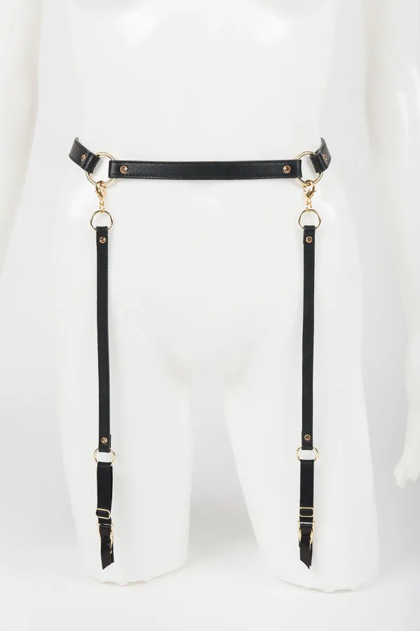 fr-ulein-kink-caviar-strapsg-rtel-schwarz-matt-lack image 1