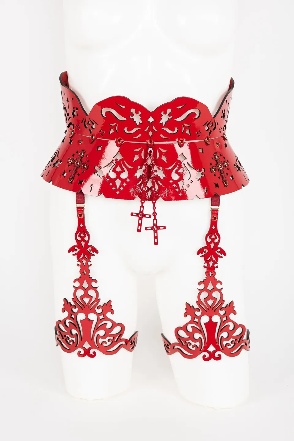 fr-ulein-kink-rosso-strapsg-rtel-rot-s-m-lack image 1
