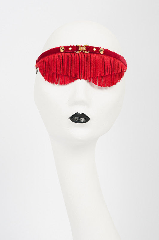 fraulein-kink-rouge-blindfold-augenbinde-rot-fransen image 2