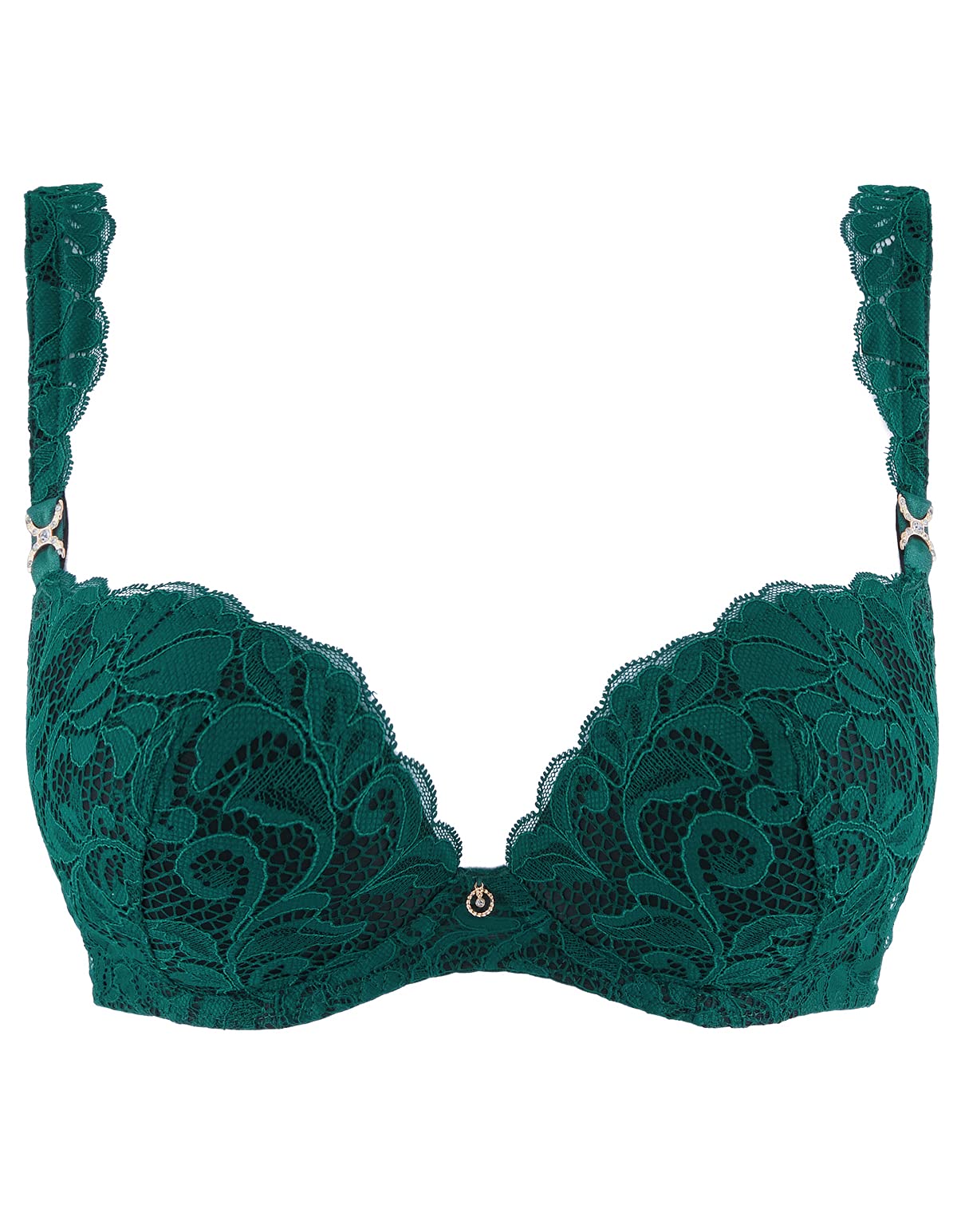 aubade-mon-bijou-push-up-bh-perle-noire-schwarz-spitze image 4