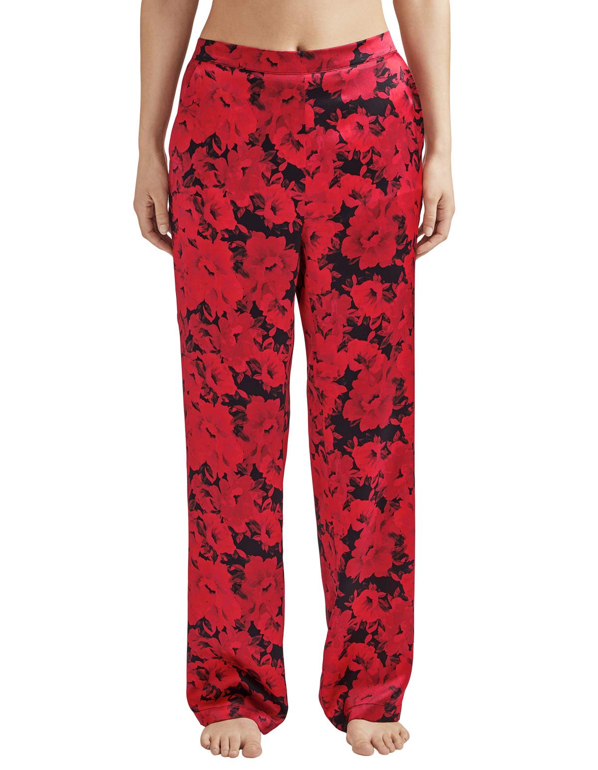 aubade-toi-mon-amour-pyjamahose-seidensatin-rot-gr-44 image 1