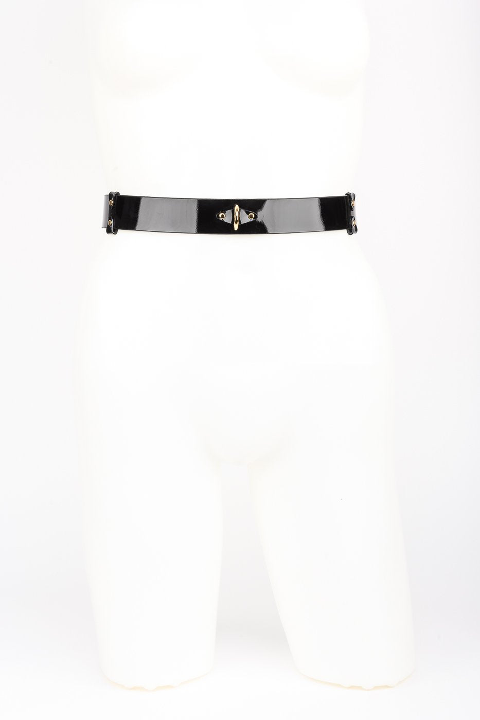 fr-ulein-kink-rica-strapsg-rtel-lackleder-schwarz-kette-one image 7