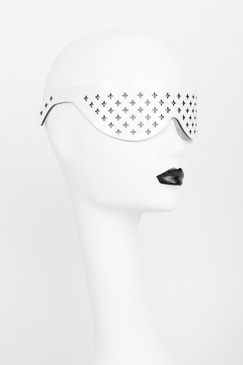 fr-ulein-kink-bianco-confessional-augenmaske-wei-lackleder image 1