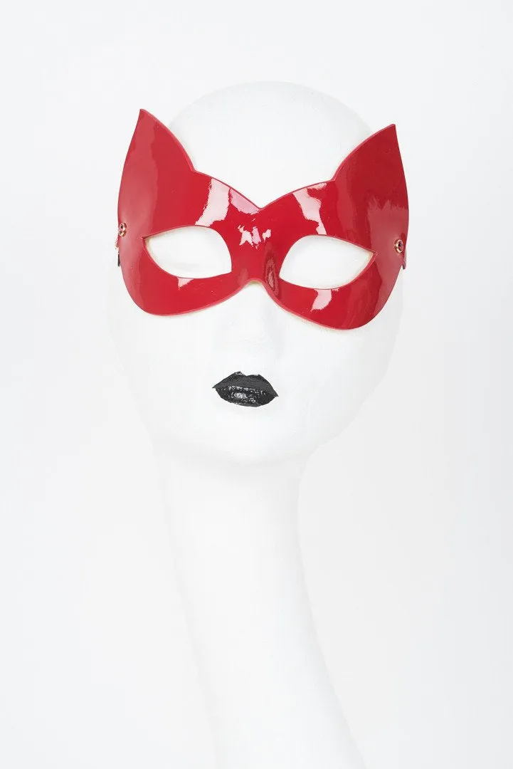 fr-ulein-kink-red-hot-maske-augenmaske-rot-lackleder image 1