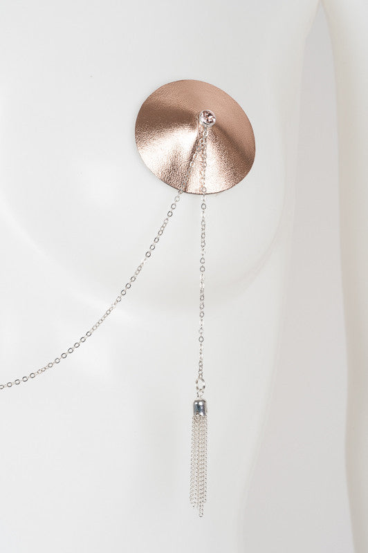 fr-ulein-kink-lolita-silver-double-pasties-nippel-silber-mit-kette image 2