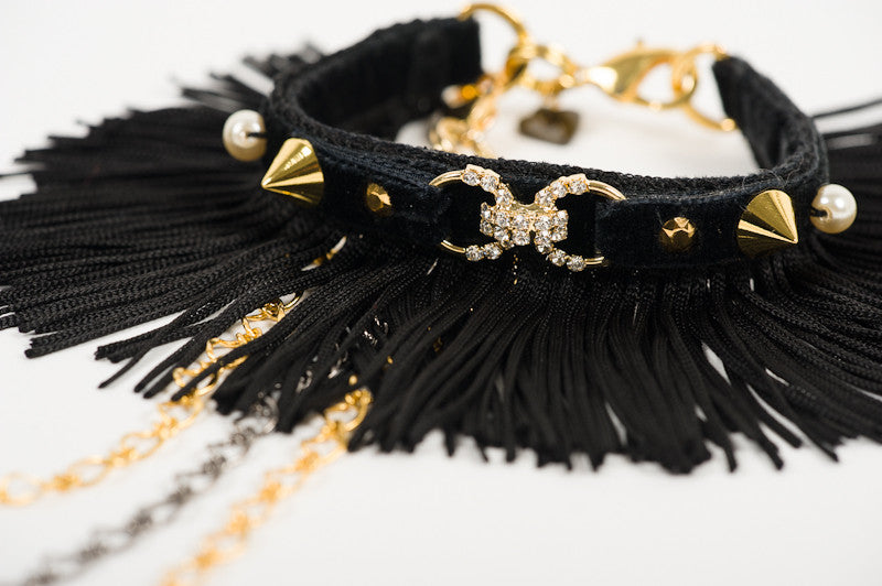 fr-ulein-kink-crystal-fringe-handfesseln-schwarz image 4