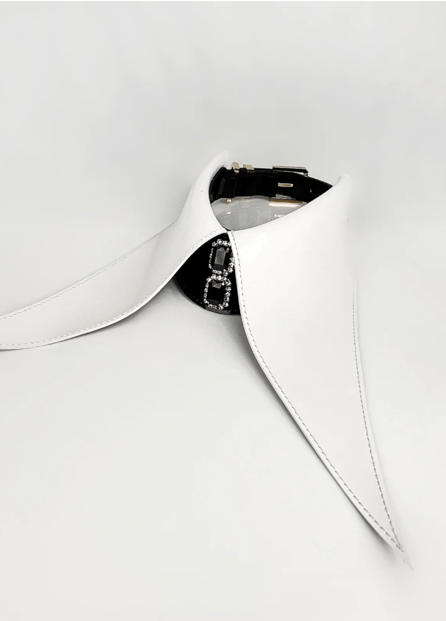 fraulein-kink-collars-leather-collar-halsband-lackleder-gr-e-m image 1