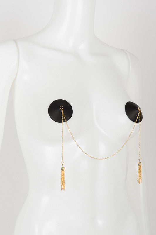fr-ulein-kink-onyx-double-pasties-nippel-schwarz-mit-kette image 4