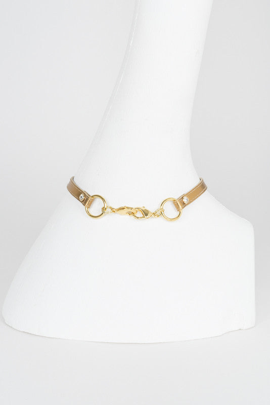 fr-ulein-kink-collars-lavish-skinny-halsband-bronze-gold-swarovski image 5