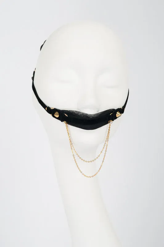 fr-ulein-kink-noir-gag-knebel-schwarz-gold-t-llknebel image 1