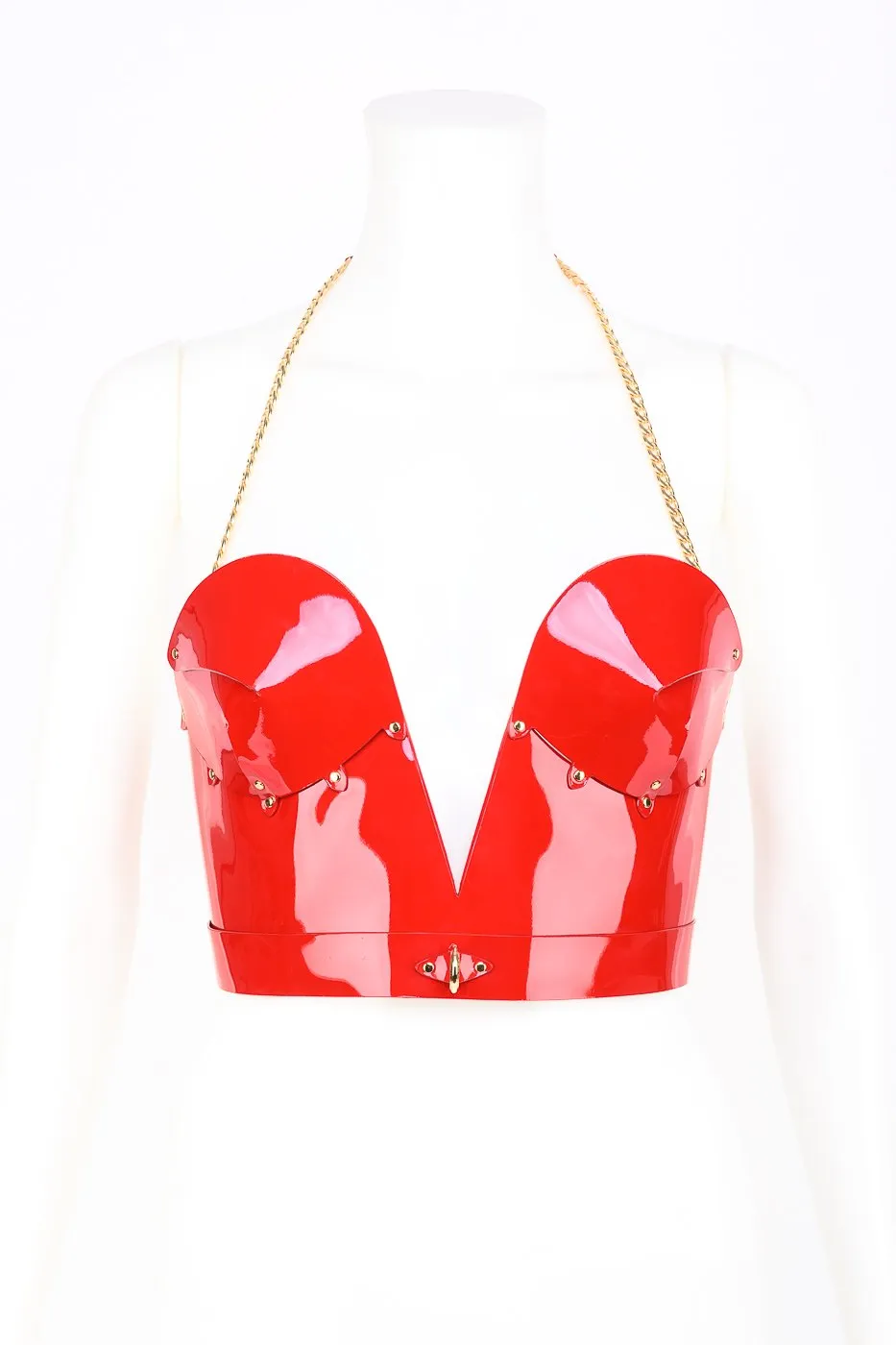 fr-ulein-kink-roja-corset-korsett-rot-lack-gr-one image 1