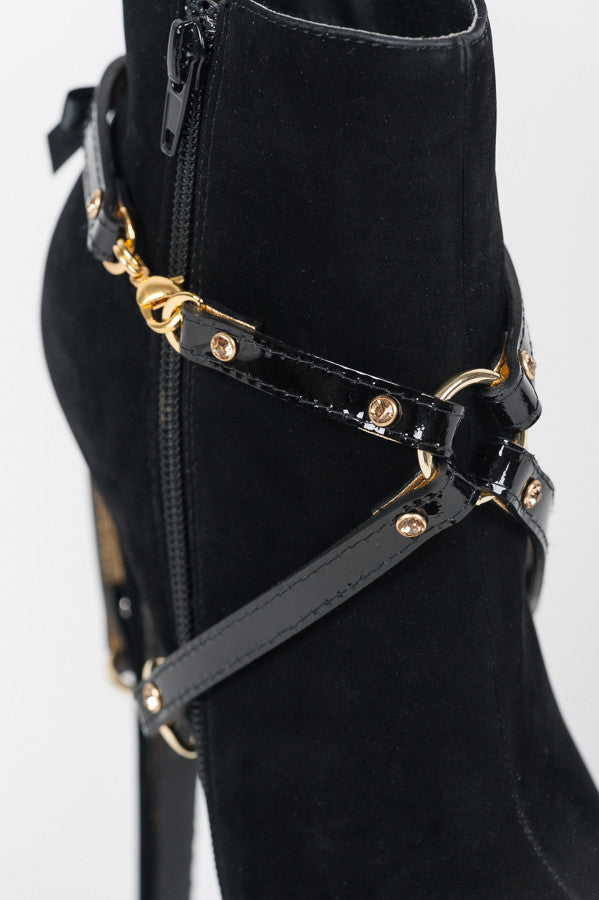 fraulein-kink-jet-fu-fesseln-schwarz-gold-swarovski image 4