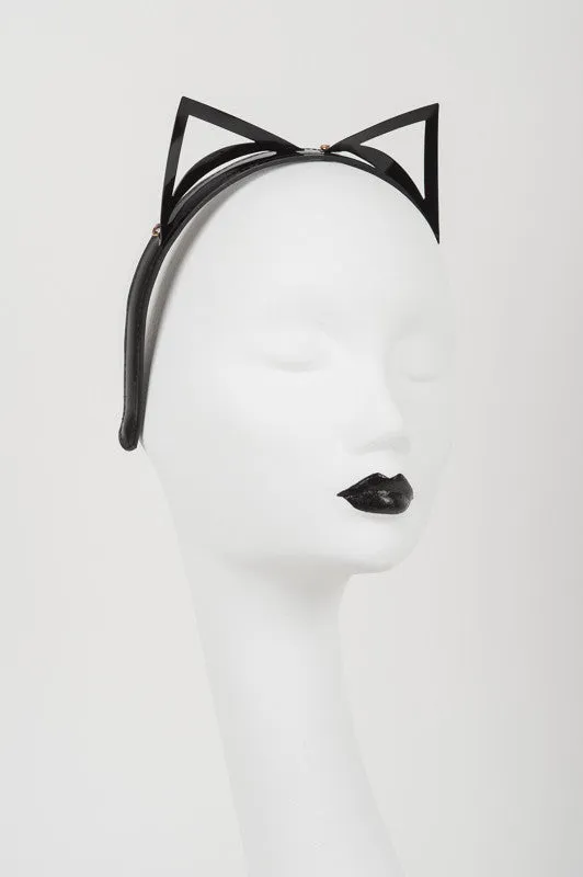 fr-ulein-kink-n-nette-haarband-lack-katzenohren-swarovski image 1