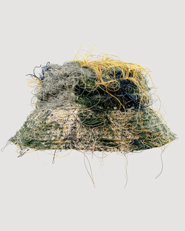 dennis-chuene-birds-nest-camo-bucket-hat-fischerhut image 1