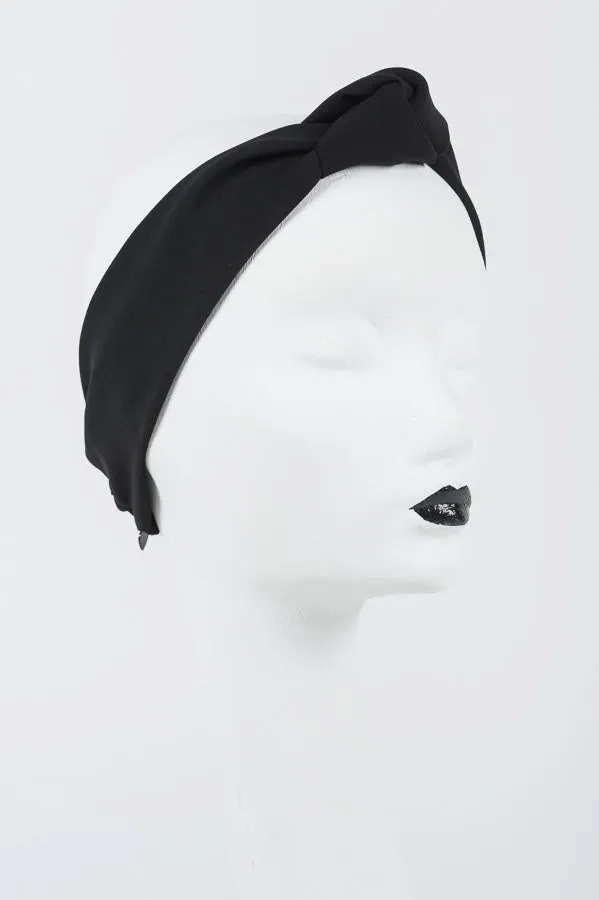 fr-ulein-kink-french-kiss-turban-stirnband-schwarz image 1