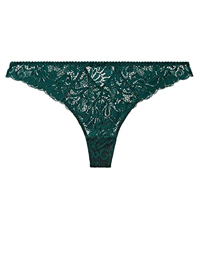 aubade-mon-bijou-tanga-string-perle-schwarz-ua26-spitze image 6