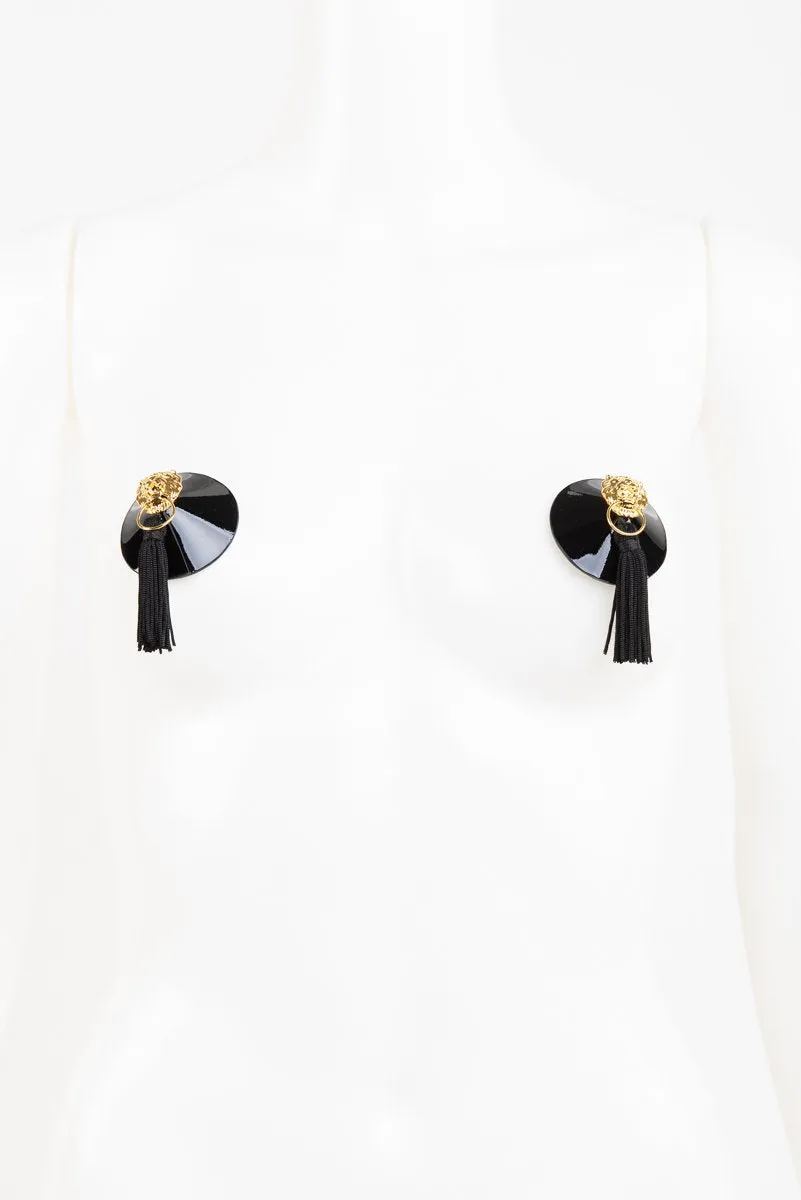 fru00e4ulein-kink-leone-tassel-pasties-nippelcover-gold image 1
