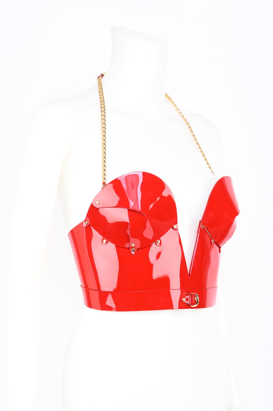 fr-ulein-kink-roja-corset-korsett-rot-lack-gr-one image 5
