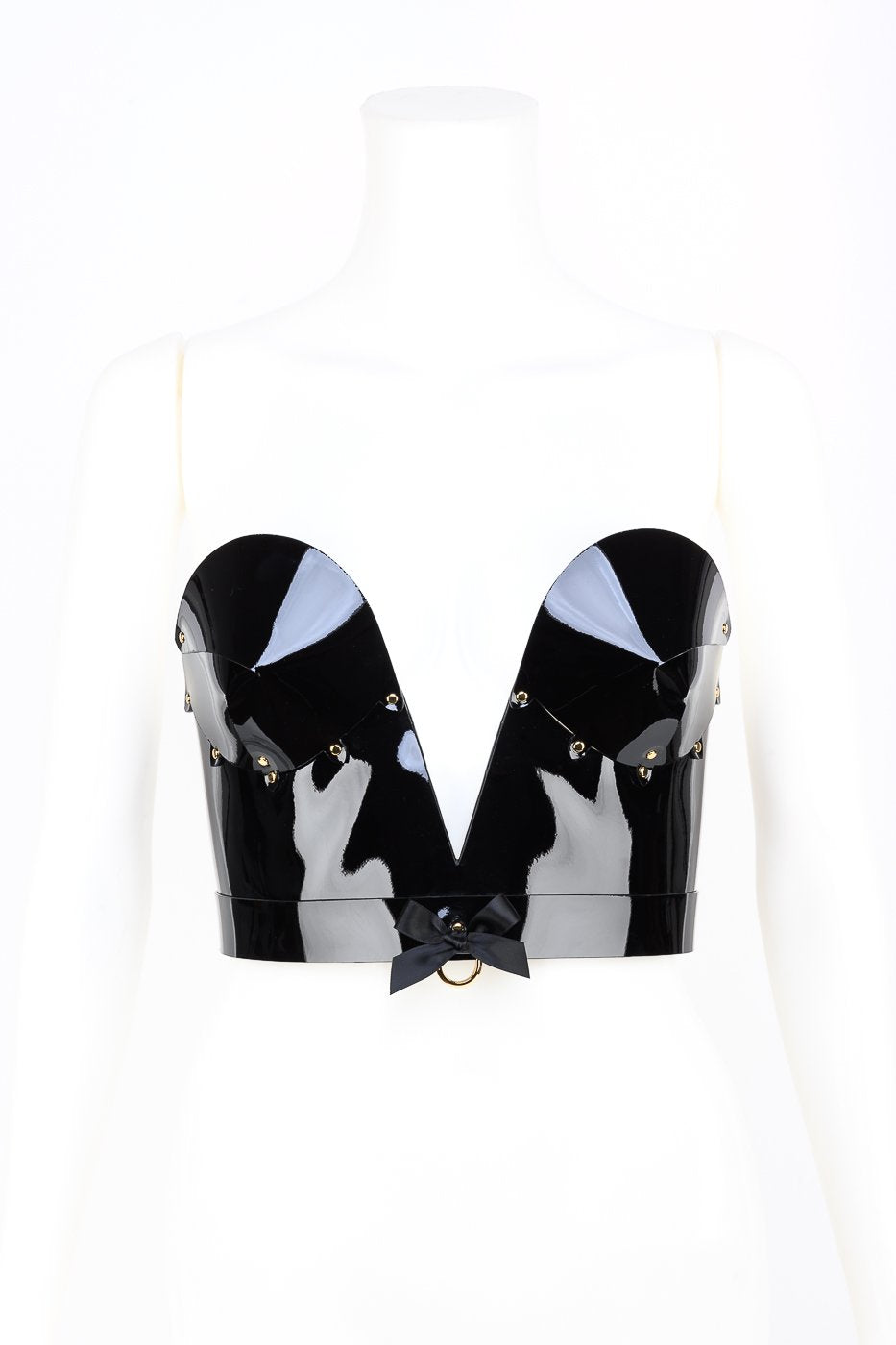 fr-ulein-kink-fk-molded-korsett-bustier-schwarz-lack image 1