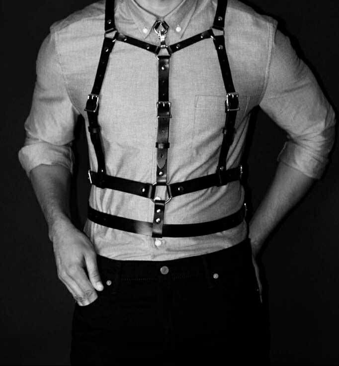 amoreze-the-artist-leder-harness-herren-schwarz-m image 3