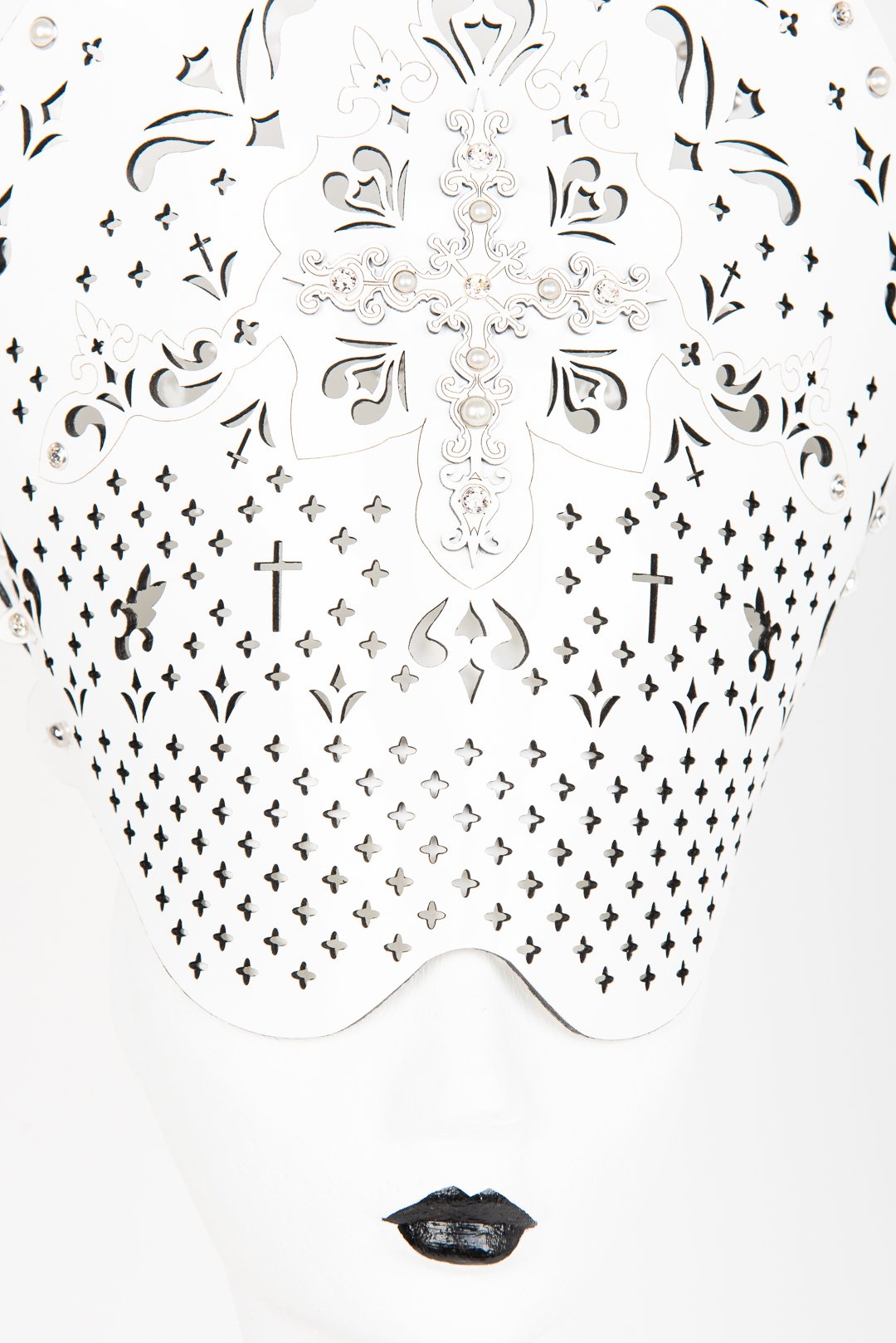 fr-ulein-kink-bianco-mitre-kopfschmuck-wei-kristall image 3