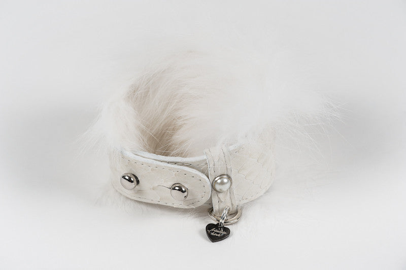 fr-ulein-kink-ivory-cuff-manschette-weiss-python image 3