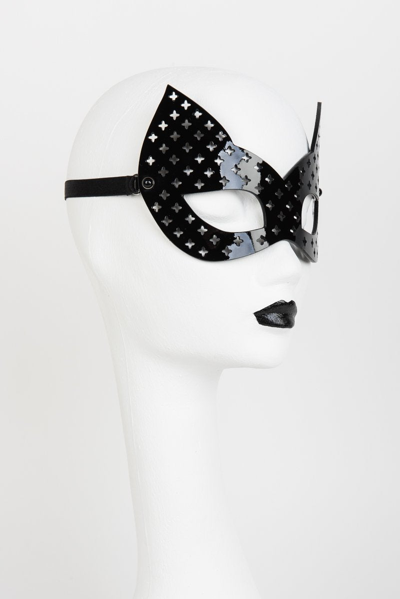 fr-ulein-kink-headwear-nero-confessional-kitten-maske-lack-schwarz image 1