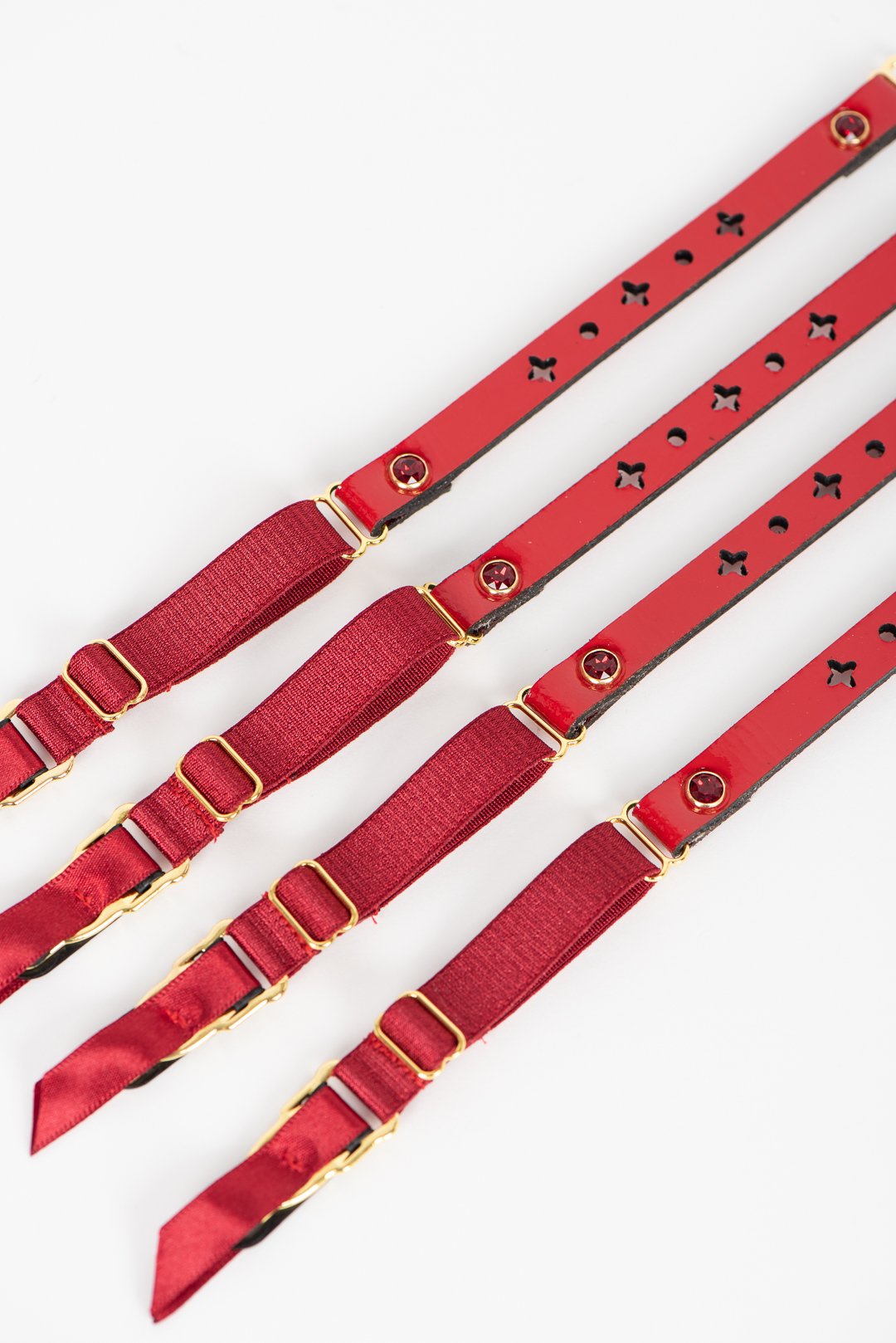 fr-ulein-kink-rosso-skinny-garter-strapsg-rtel-rot-s-m image 2