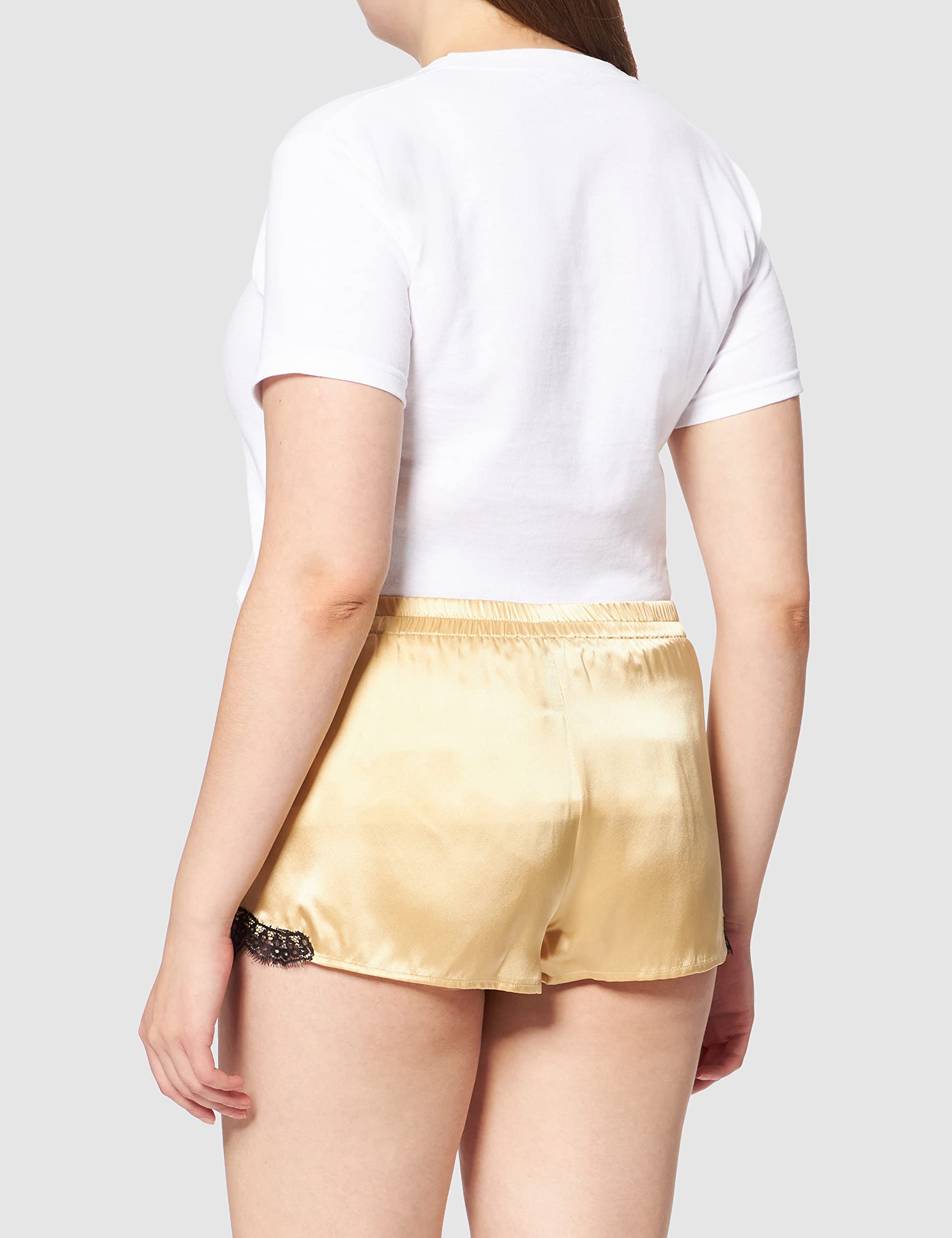aubade-rosessence-schlafanzughose-seide-spitze-shorts image 2