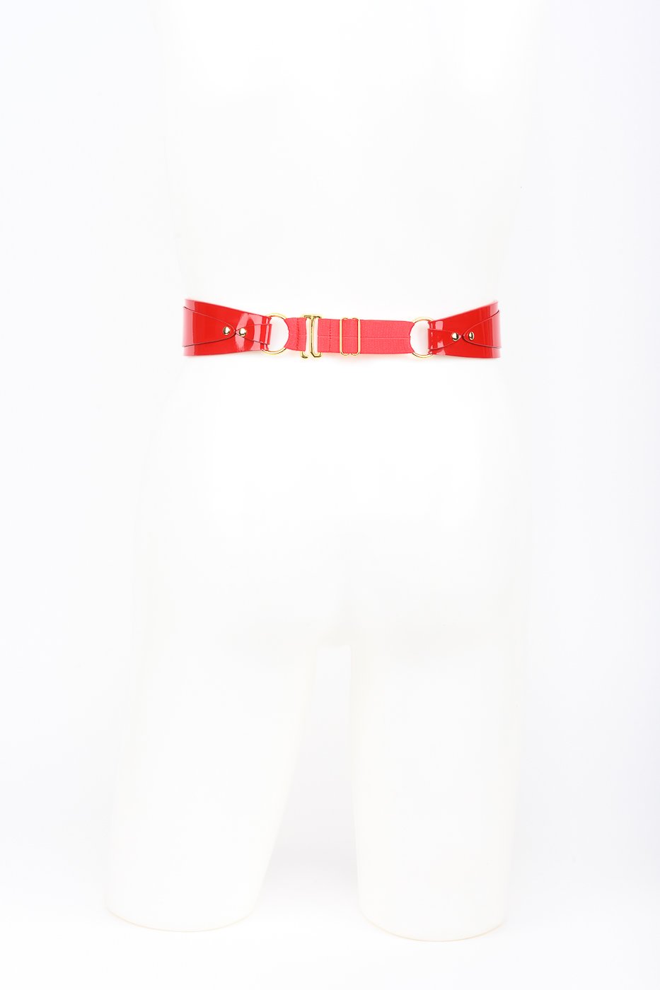 fr-ulein-kink-lingerie-roja-belt-g-rtel-rot-lack-gr-one image 4