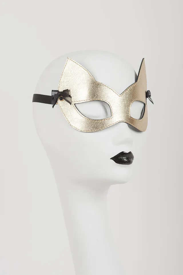 fr-ulein-kink-headwear-oro-kitten-maske-gold-swarovski image 1