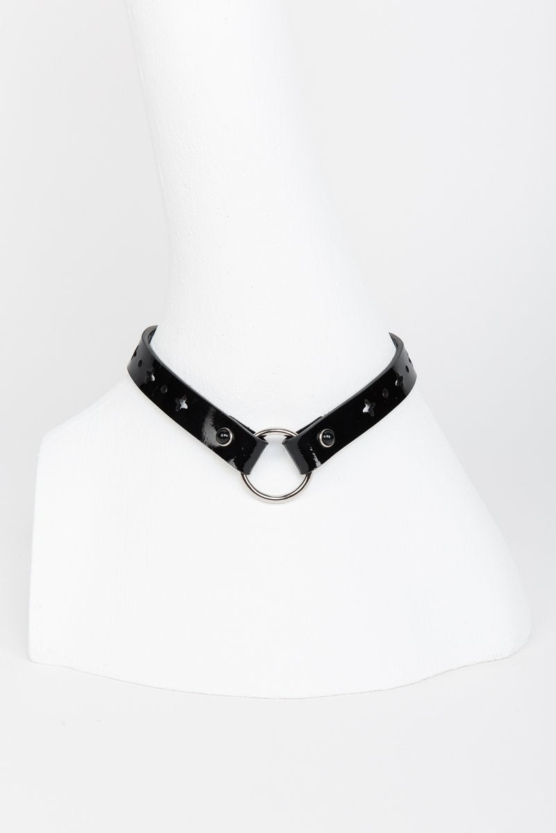 fr-ulein-kink-nero-lead-halsband-schwarz-lackleder-mit-leine image 5