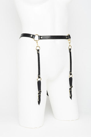 fr-ulein-kink-luxe-strapsg-rtel-leder-python-schwarz image 4