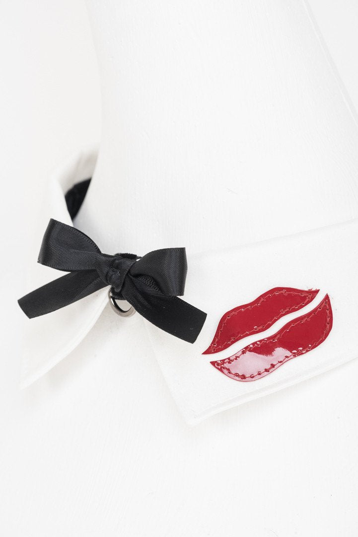fr-ulein-kink-french-kiss-collar-halsband-elfenbein image 3