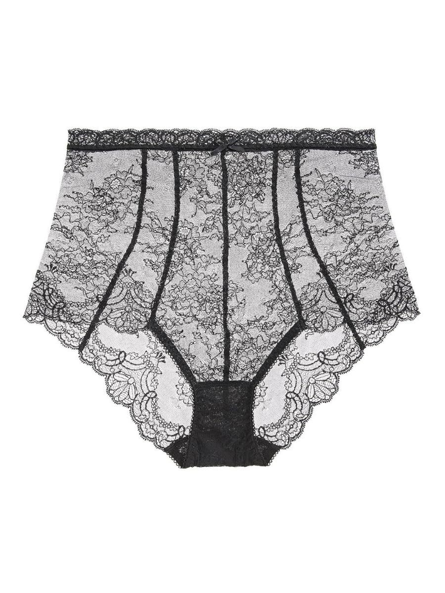 aubade-danse-des-sens-hoher-slip-xs-schwarz-spitze image 4