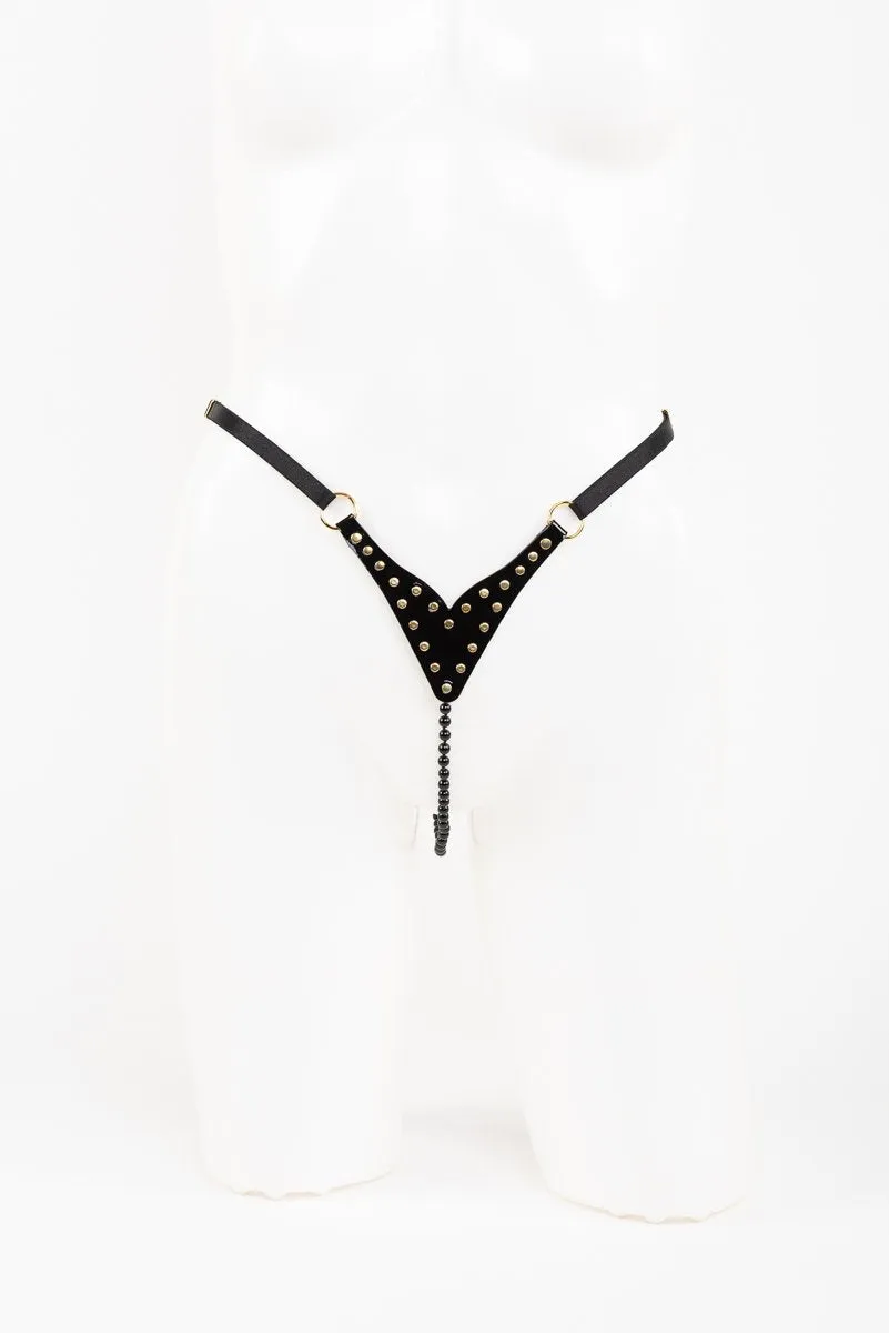 fr-ulein-kink-ricco-pearl-string-perlenstring-lackleder-s-m image 1
