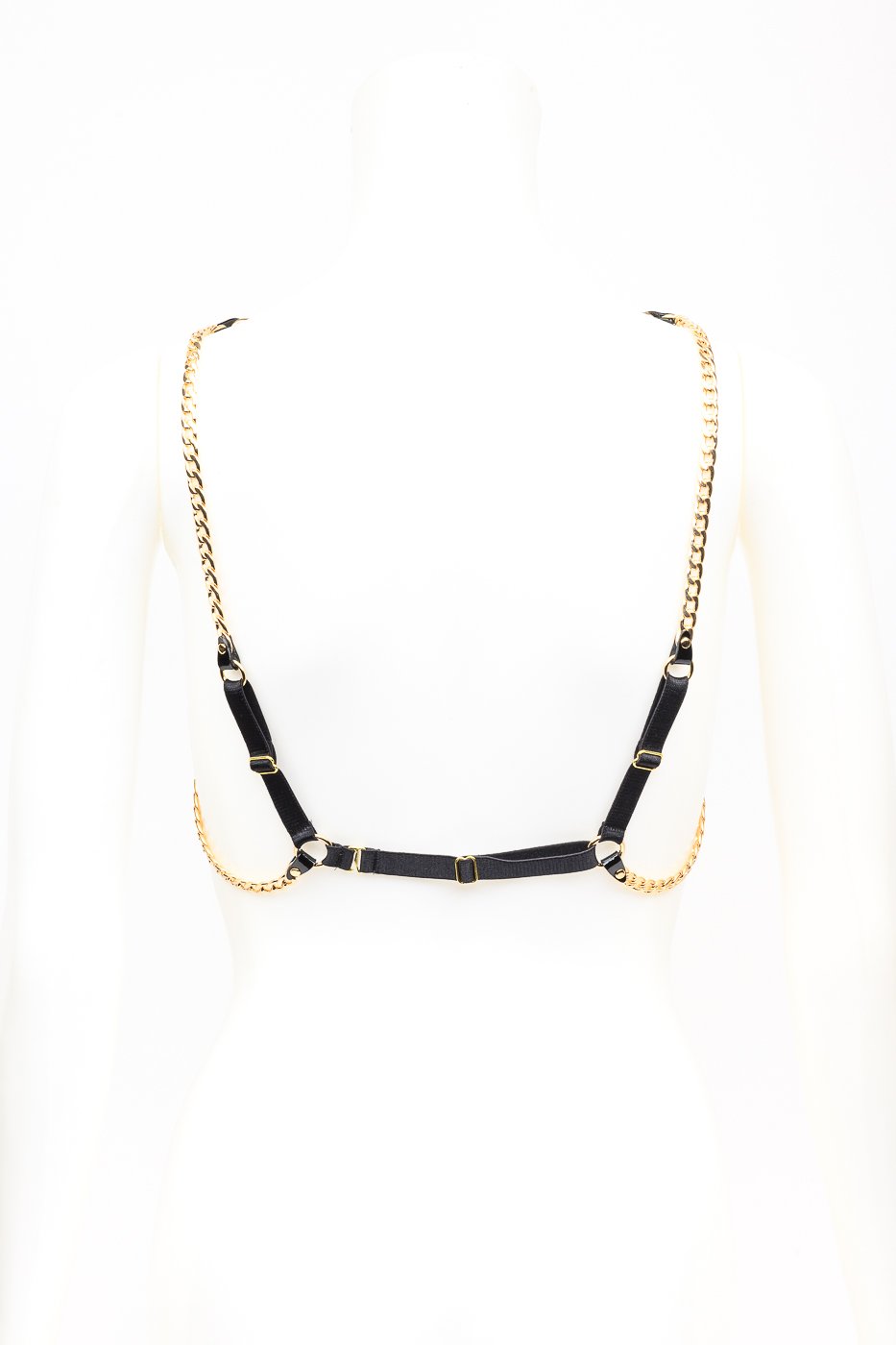 fr-ulein-kink-rica-chain-harness-schwarz-lackleder-kette image 7