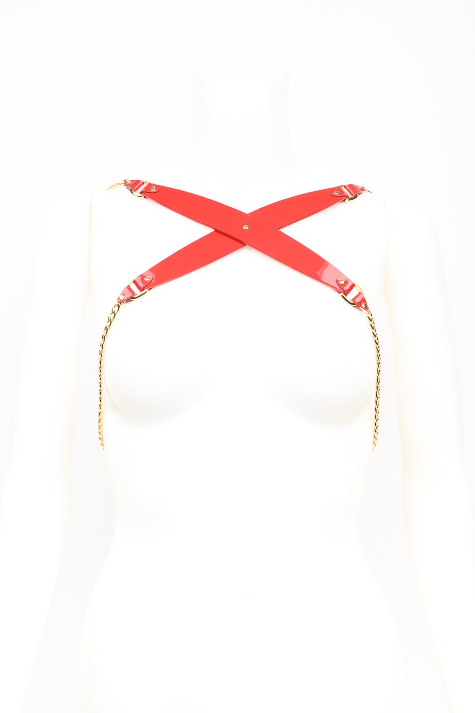 fr-ulein-kink-roja-chain-harness-gr-one-rot image 1