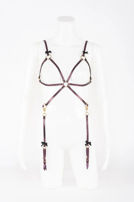 fr-ulein-kink-violet-playsuit-lila-leder-einheitsgr-e image 1