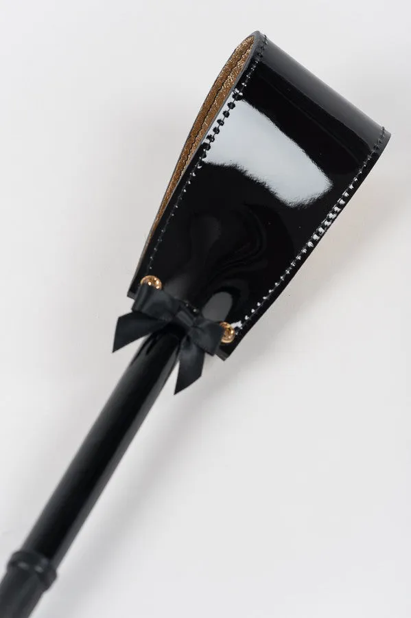 fr-ulein-kink-jet-crop-gerte-schwarz-gold-leder image 1