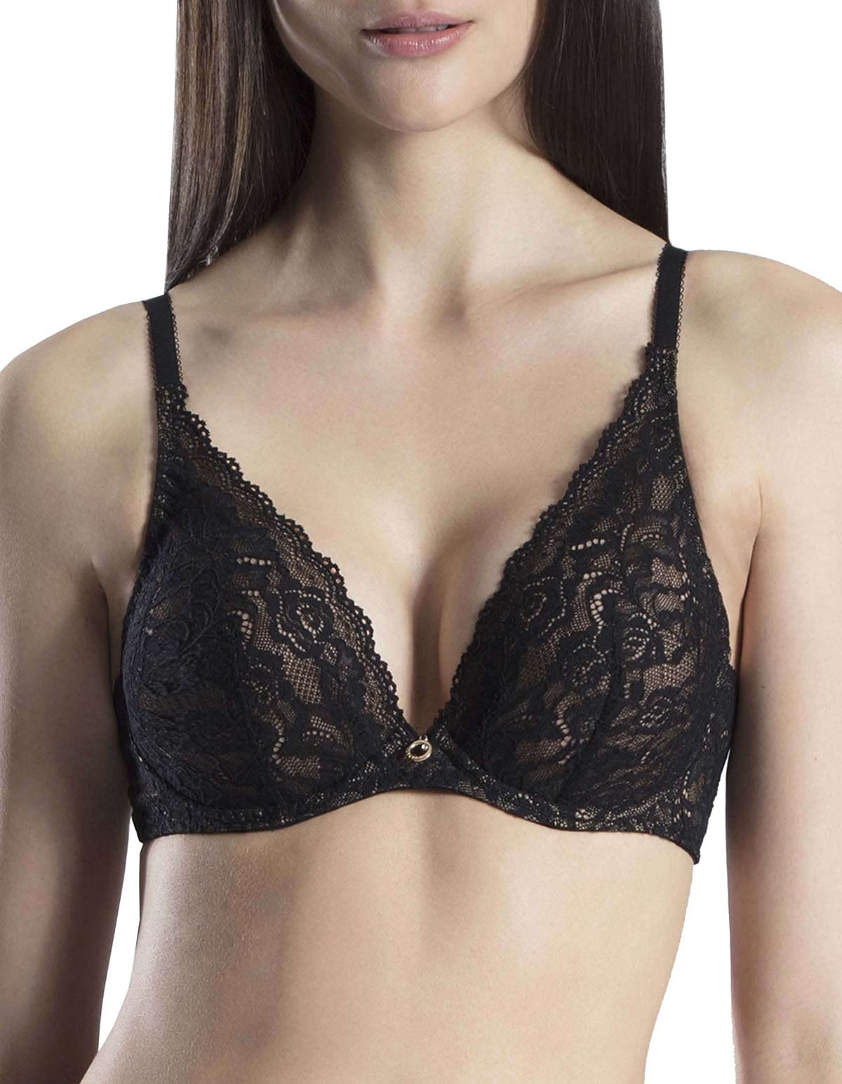 aubade-rosessence-plunge-bh-triangel-schwarz-70c image 6