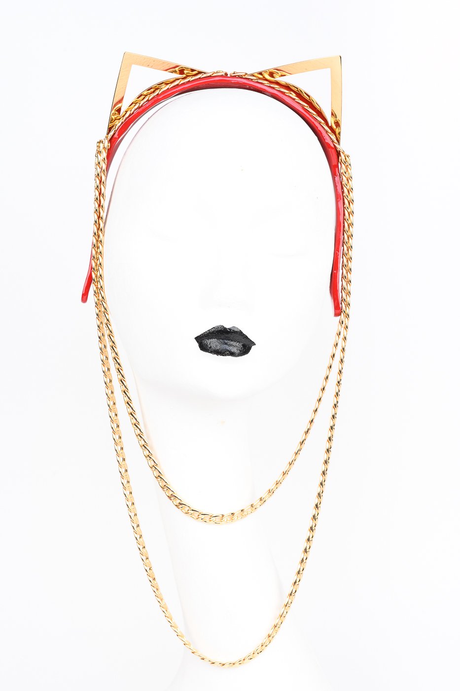 fraulein-kink-roja-chain-headband-haarreif-rot-gold image 4