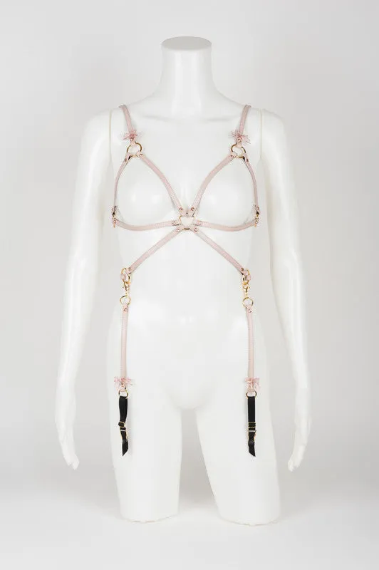 fr-ulein-kink-ch-rie-playsuit-body-rosa-schwarz-straps image 1